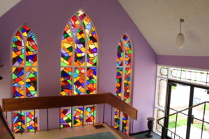 stained glass windows